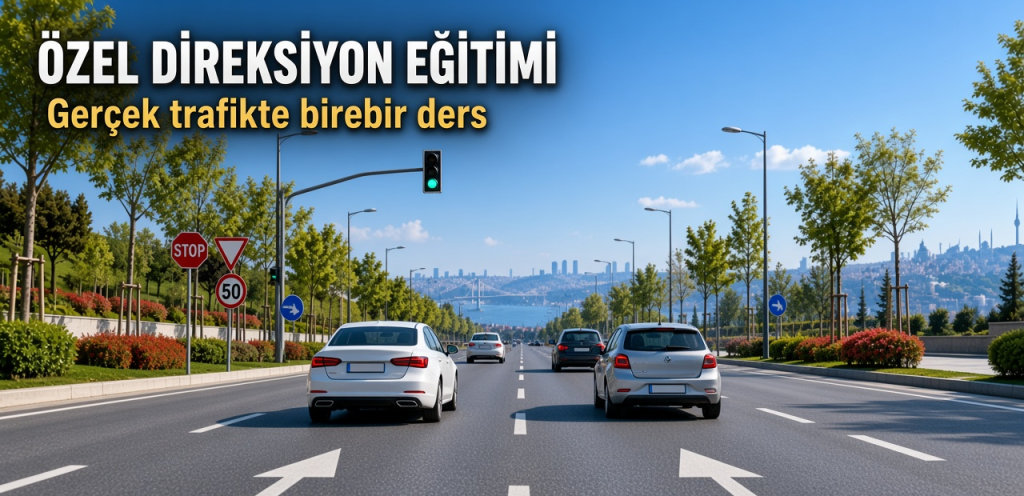 Taksim Direksiyon Eğitimi ile Şehir İçinde Sürüş Pratiği